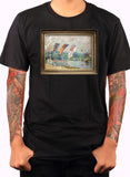 Alfred Sisley - Regatta at Molesey T-Shirt
