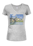 Alfred Sisley - The Bridge at Villeneuve-la-Garenne T-Shirt