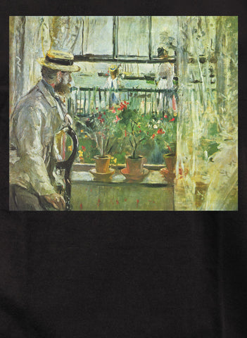 Berthe Morisot - Eugene Manet on the Isle of Wight T-Shirt