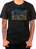 Camille Pissarro - The Boulevard Montmartre at Night T-Shirt