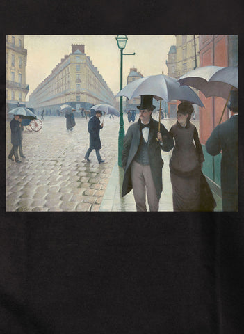 Gustave Caillebotte - Paris Street; Rainy Day Kids T-Shirt