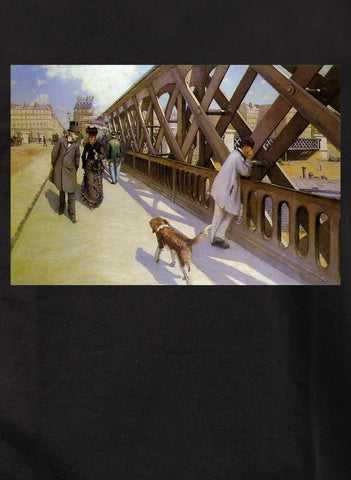 Gustave Caillebotte - The Pont de l'Europe Kids T-Shirt