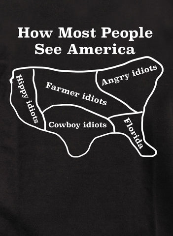 How Most People See America Kids T-Shirt