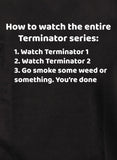 How to watch the entire Terminator series T-Shirt