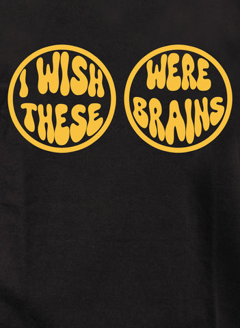 I wish these were brains Kids T-Shirt