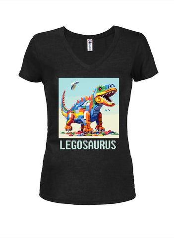 Legosaurus Juniors V Neck T-Shirt