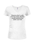 Monsters don’t really exist T-Shirt