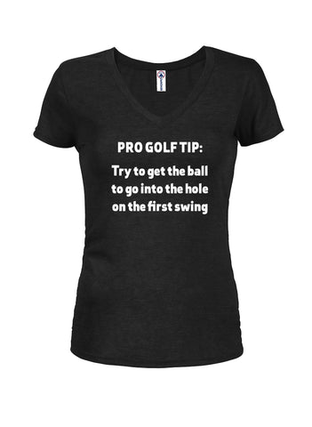 Pro Golf Juniors V Neck T-Shirt