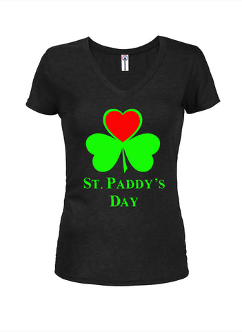 St. Paddy’s Day Juniors V Neck T-Shirt