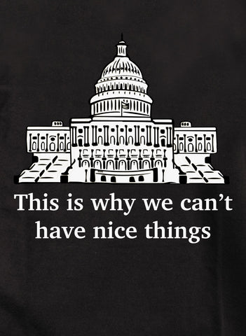 This is why we can’t have nice things Kids T-Shirt