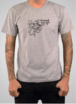 Gun Schematic T-Shirt - Five Dollar Tee Shirts