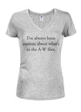 I've always been curious in the A-W files T-Shirt