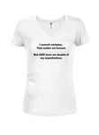 I commit mistakes T-Shirt