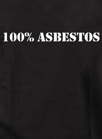 100% Asbestos Kids T-Shirt