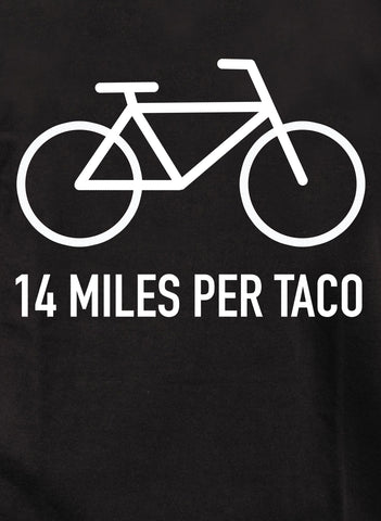 14 Miles Per Taco Kids T-Shirt