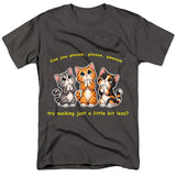 Can You Please, Please, Pwease Try Sucking Just a Little Bit Less Charcoal T-Shirt