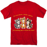 Can You Please, Please, Pwease Try Sucking Just a Little Bit Less Red T-Shirt
