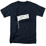 I Support the Current Thing Navy T-Shirt