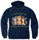 Can You Please, Please, Pwease Try Sucking Just a Little Bit Less Navy Hoodie