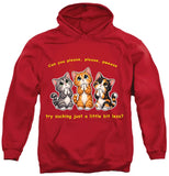 Can You Please, Please, Pwease Try Sucking Just a Little Bit Less Red Hoodie