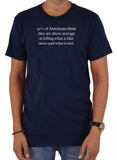 90% of Americans think they are above average T-Shirt