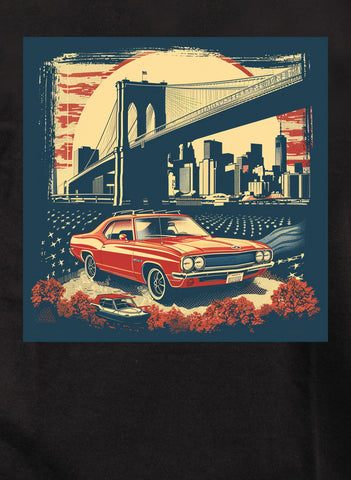 American Journey Car Kids T-Shirt