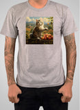 Camiseta Gato Manzana