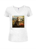 Apple Cat Juniors Camiseta con cuello en V