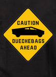 CAUTION - Deuchebags Ahead Kids T-Shirt