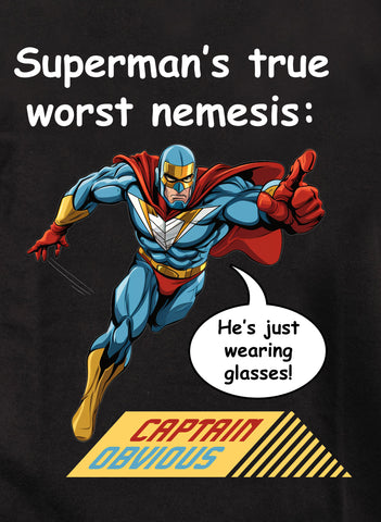 Captain Obvious Kids T-Shirt