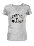 Cardio est Hardio Juniors T-shirt à col en V