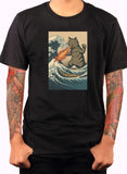 Catzilla Great Wave T-Shirt