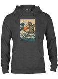 Catzilla Great Wave T-Shirt