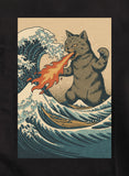Catzilla Great Wave T-Shirt