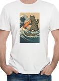 Catzilla Great Wave T-Shirt