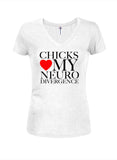 Chicks Heart My Neurodivergence T-Shirt