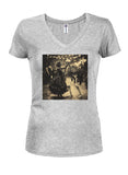 Dance of the Dead Juniors V Neck T-Shirt