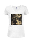 Dance of the Dead Juniors V Neck T-Shirt