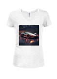 Dope Ride Juniors V Neck T-Shirt