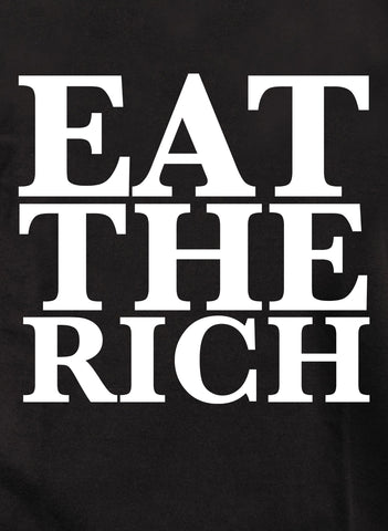 Mangez les riches T-shirt enfant 