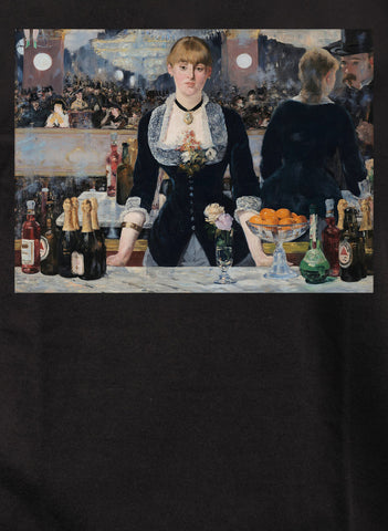 Édouard Manet - A Bar at the Folies-Bergère Kids T-Shirt