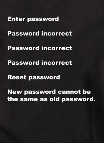Enter password T-Shirt