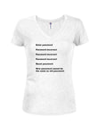 Enter password T-Shirt