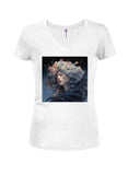 Ephemeral Juniors V Neck T-Shirt