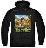 FV10099 What a Nightmare Time to Be Alive Black Hoodie