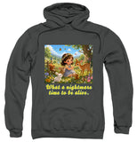 FV10099 What a Nightmare Time to Be Alive Charcoal Hoodie