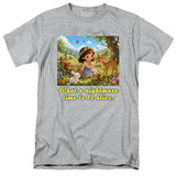 FV10099 What a Nightmare Time to Be Alive Heather Grey T-Shirt