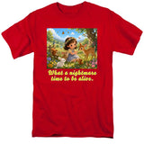 FV10099 What a Nightmare Time to Be Alive Red T-Shirt