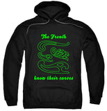 FV10100 The French Know Their Curves Black Hoodie