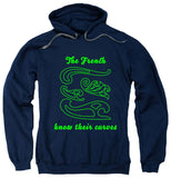 FV10100 The French Know Their Curves Navy Hoodie